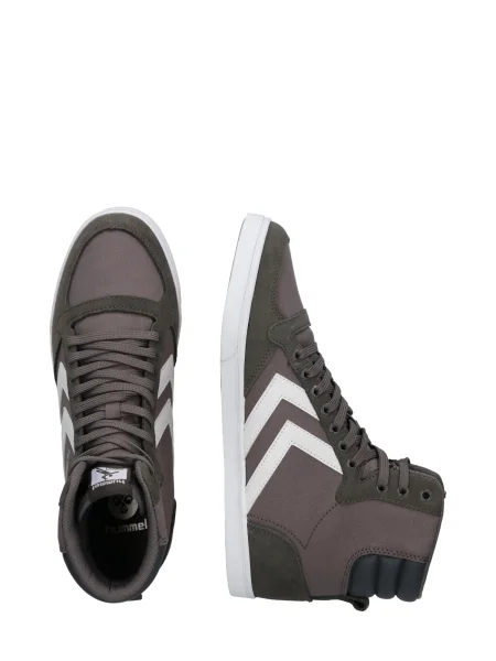 Hummel Niske tenisice dimno siva / tamo siva / bijela