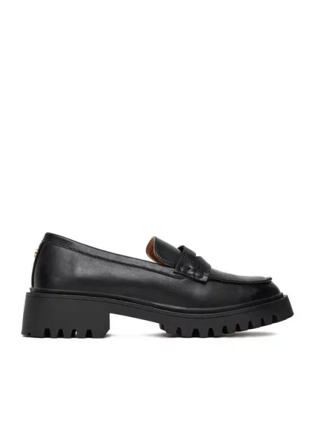 JENNY Loafersy czarny