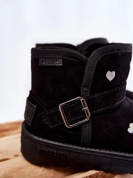 Gyerek hócsizma Big Star Shoes fekete