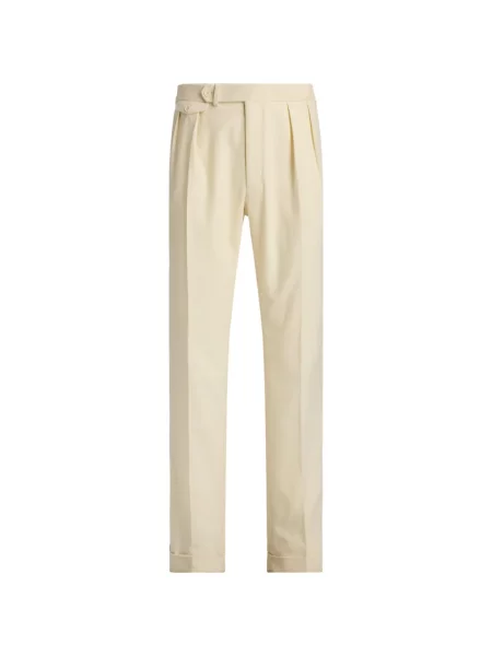 Pantaloni Ralph Lauren Purple Label de lână violet