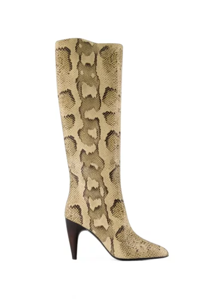 Botine Isabel Marant cu model piele de șarpe