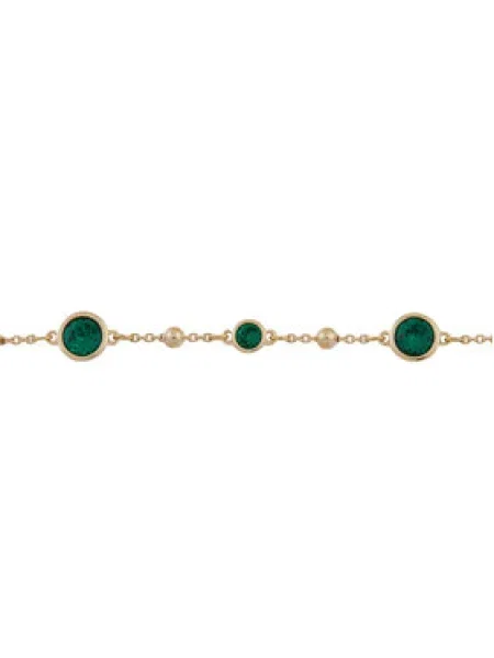 Swarovski karperec IMBER sárga