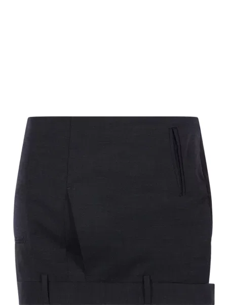 Cu centură fusta mini Hodakova negru