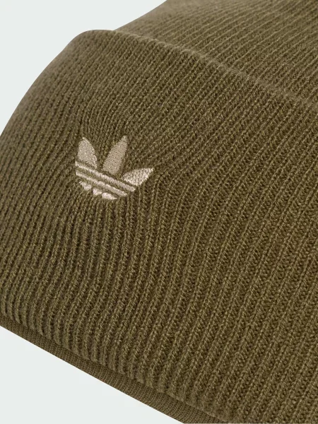 Шапка Adidas бежевая