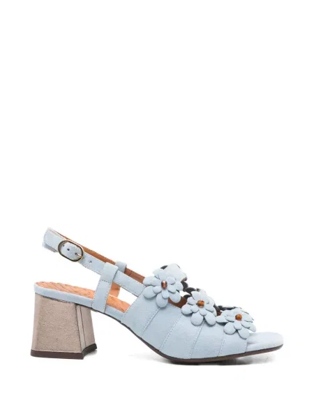 Květinové sandály Chie Mihara modré
