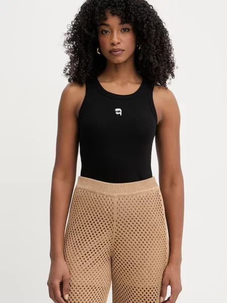 Top Karl Lagerfeld czarny