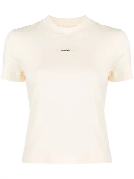 Tricou Jacquemus galben