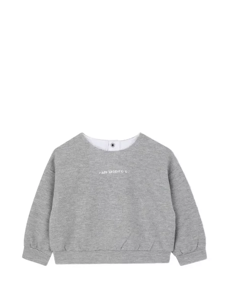 Bluza dziecięca Karl Lagerfeld szara
