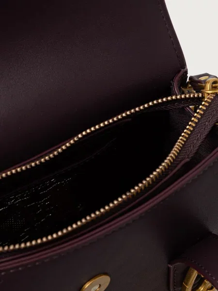 Кожаная сумка через плечо Juicy Couture