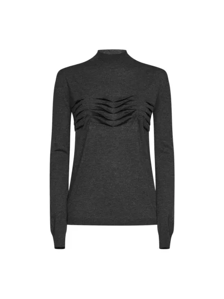 Sweter Jil Sander wełniany szary