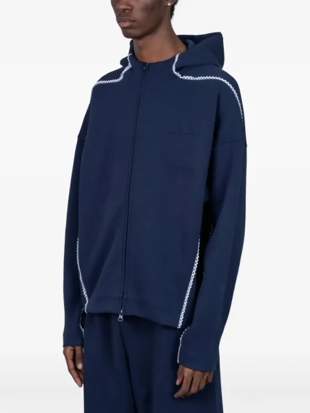 Tricou Adidas cu dungi din dantelă alb