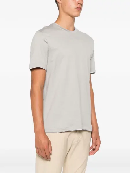 Scurt tricou Eleventy gri