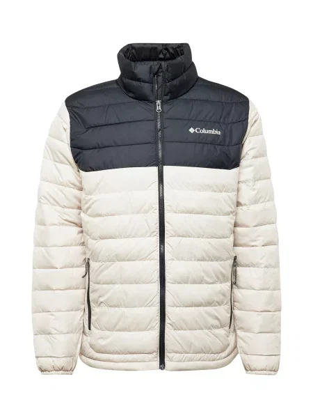 COLUMBIA Zunanja jakna Powder Lite II svetlo siva / črna bež