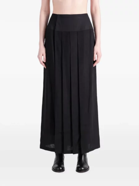 Fusta maxi Yohji Yamamoto negru