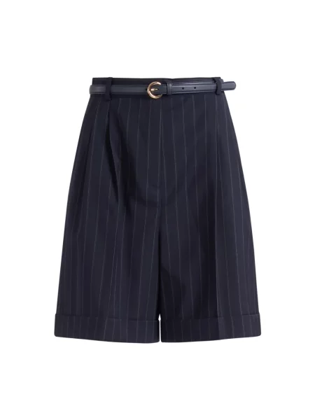 Szorty Max Mara Studio niebieskie