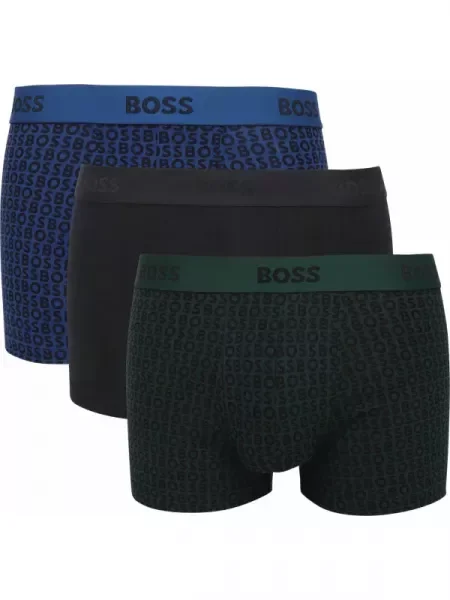 BOSS BLACK Chiloți boxer Trunk 3P Gift 2D negru