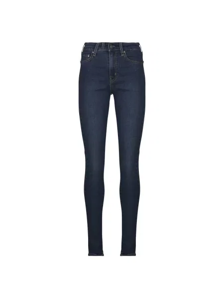 Skinny fit kavbojke Levi's® z visokim pasom modra