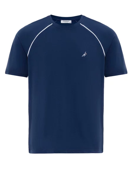 Moxx Paris Tricou bleumarin alb