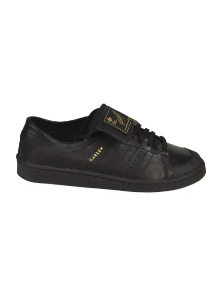 Sneakersy Adidas skórzane czarne