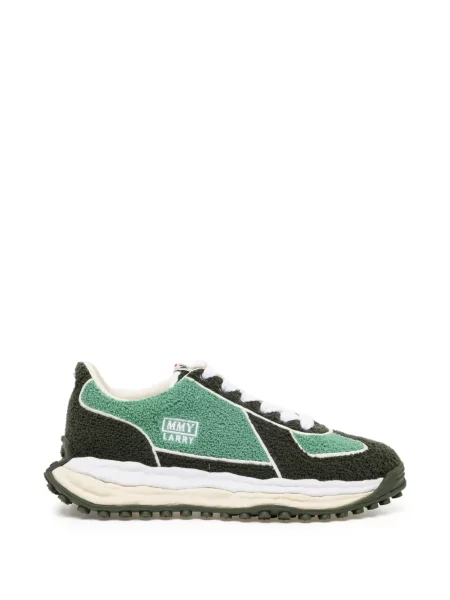 Sneakerși Maison Mihara Yasuhiro cu aplicații verde