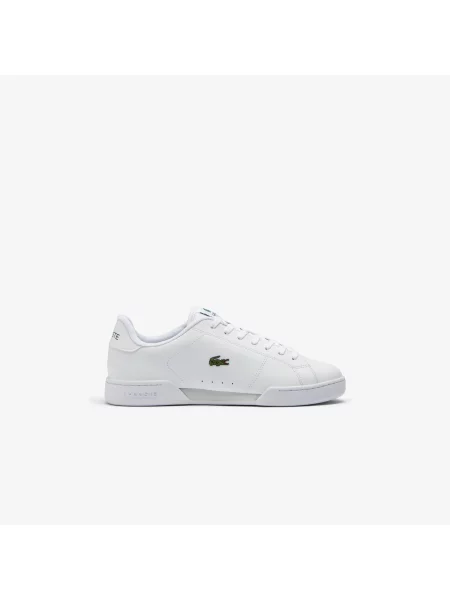 Lacoste Skórzane Sneakersy Carnaby Cup biały