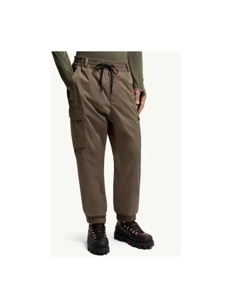 Spodnie dresowe Moncler zielone