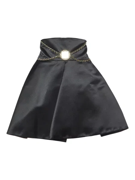 Fustă evazată Elisabetta Franchi evazat negru