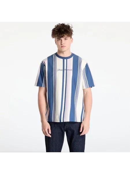 T-shirt GUESS Originals Stripe T-Shirt Wisteria Petal Strip L