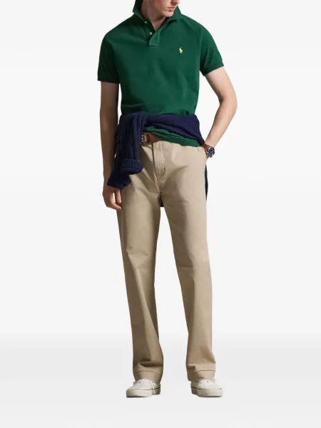 Șapcă Polo Ralph Lauren de mătase cu broderie cu dungi negru