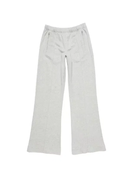 Pantaloni Acne Studios cu broderie alergare gri
