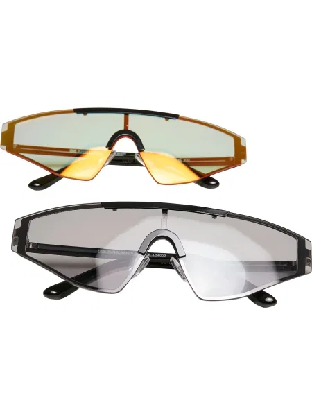 Urban Classics Ochelari de soare portocaliu deschis / negru