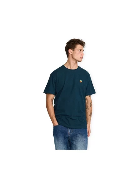 Tricou Revolution melange albastru