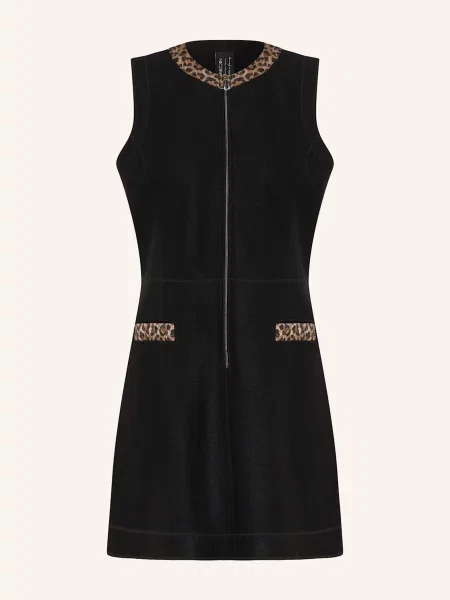 Marc Cain Sukienka schwarz czarna