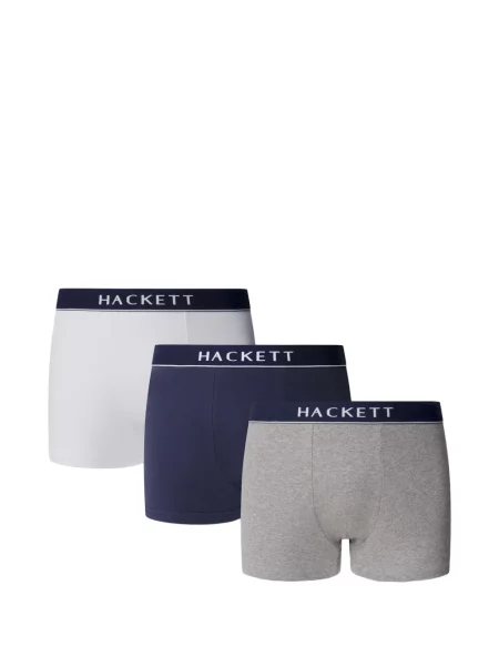 Boxeri Hackett London cu autograf albastru