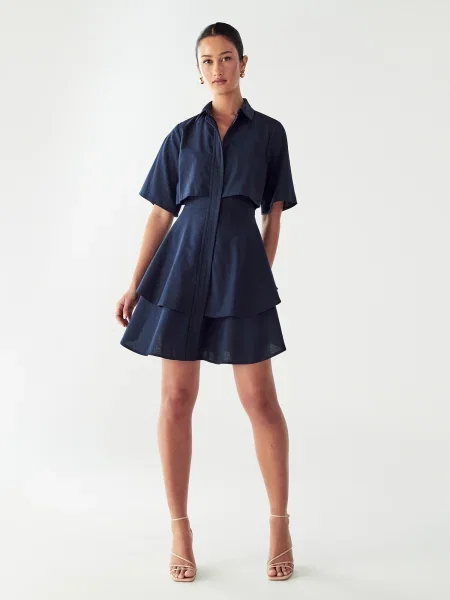 Willa Rochie Hugh închis albastru