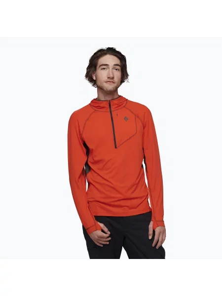 Trekingová mikina Black Diamond Alpenglow Pro Hoody acetate černá