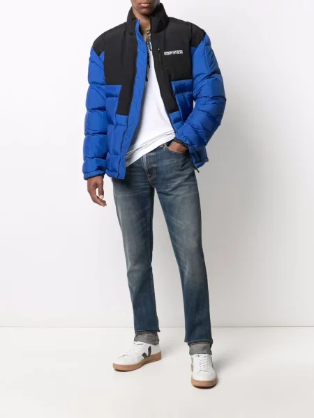 Striukė Marcelo Burlon County Of Milan dygsniuotas mėlyna