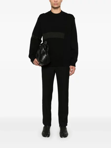 Briaunotas megztinis Comme Des Garçons Homme juoda