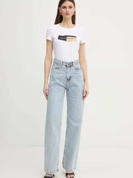 Armani Exchange t-shirt biała