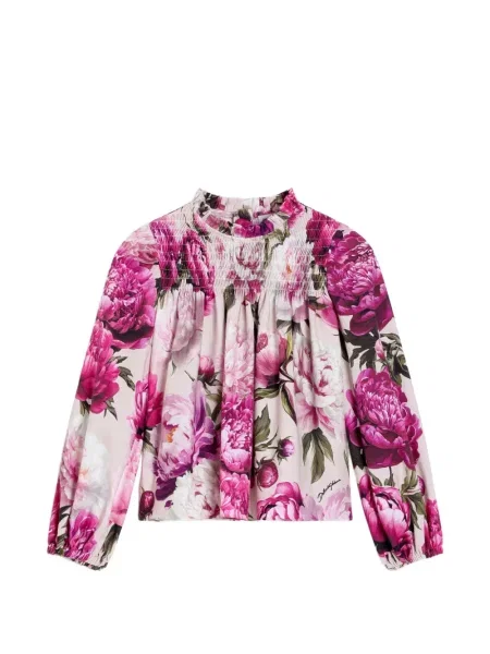Bluzka dziecięca Dolce And Gabbana różowa