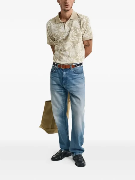Polo Gant cu model floral