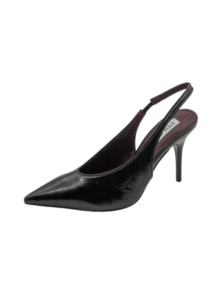 Czółenka Steve Madden skórzana czarna
