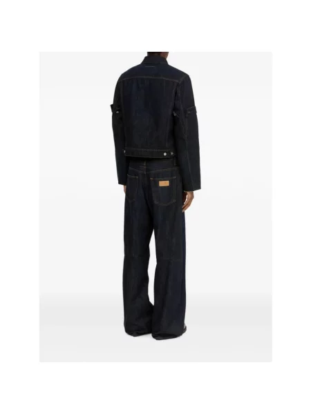 Kurtka jeansowa Mm6 Maison Margiela niebieska