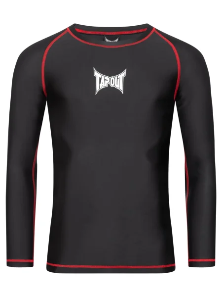 Tapout Sportiniai marškinėliai raudona / juoda balta