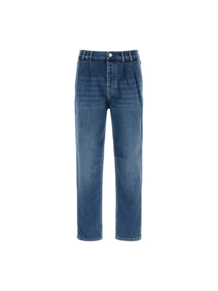 Jeansy Brunello Cucinelli niebieskie