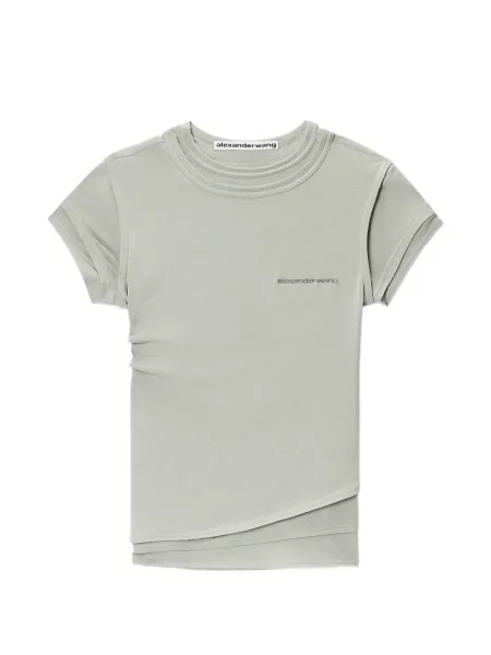 Tricou Alexander Wang cu imagine verde