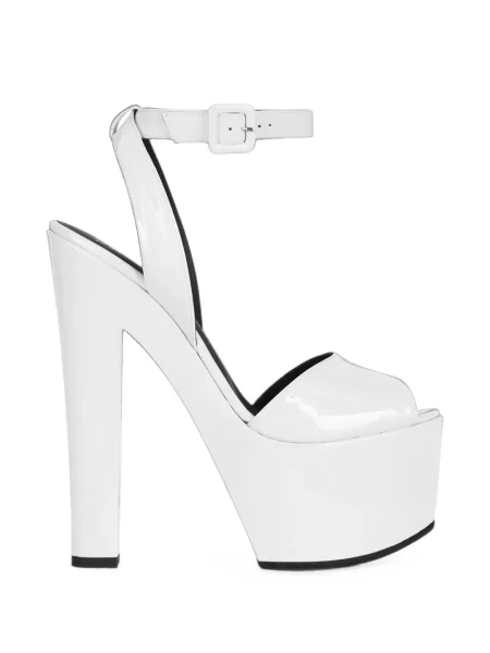 Sandale Giuseppe Zanotti cu platformă alb