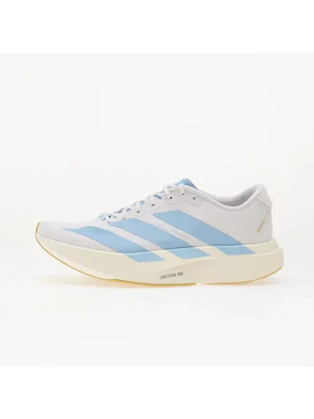 Sneakers adidas Adizero Evo Sl Ftwr White/ Clear Blue/ Matte Gold EUR 40 alb