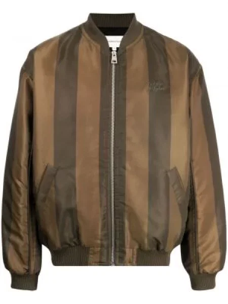 Bomber bunda Maison Kitsuné zelená