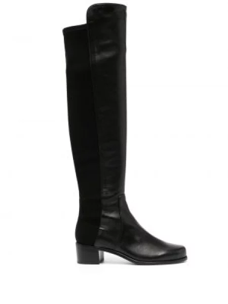 Botine Stuart Weitzman din piele negru